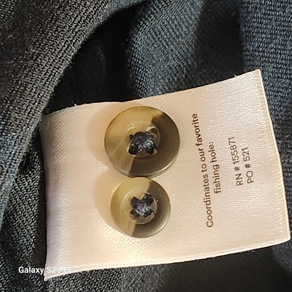 Poncho Men XXL Reg Fit Cascade Shirt Magnetic Pockets Blue Green Plaid Flannel - Picture 10 of 10